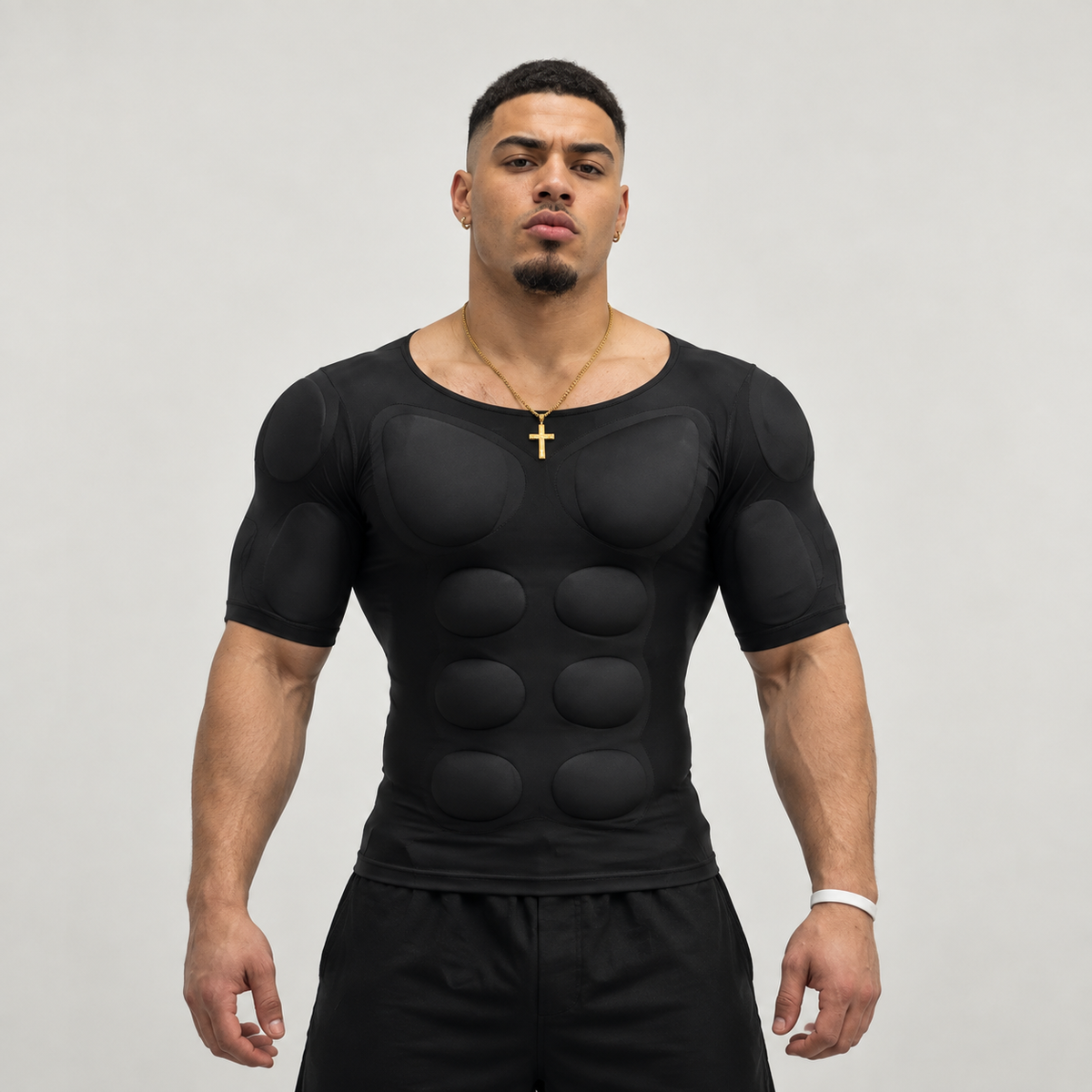 Black | VELOR Sculpt Shirt 03