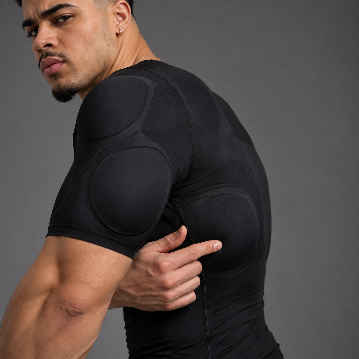 Black | VELOR Sculpt Shirt 04