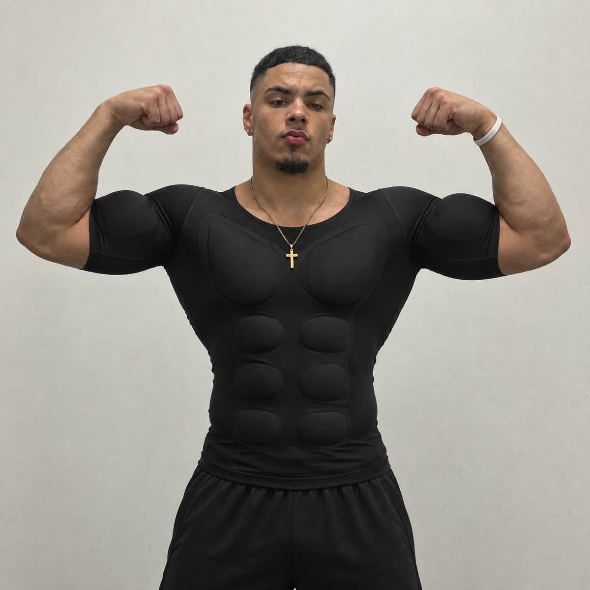 Black | VELOR Sculpt Shirt 01