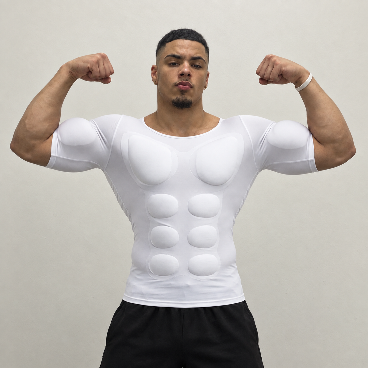 White | VELOR Sculpt Shirt 01