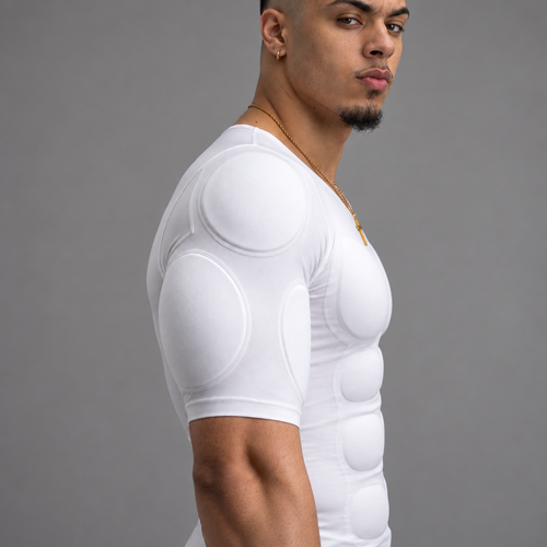 White | VELOR Sculpt Shirt 02