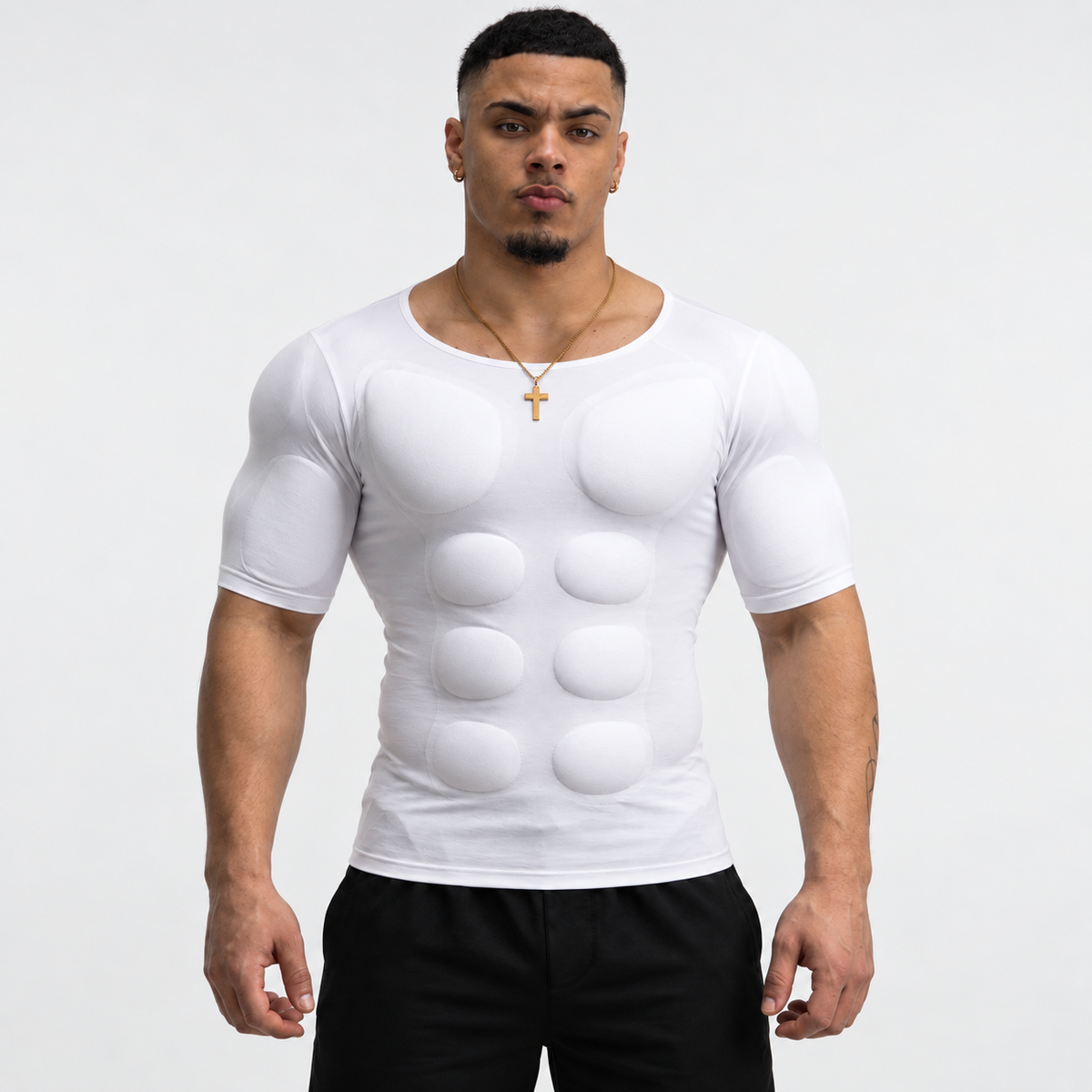 White | VELOR Sculpt Shirt 03