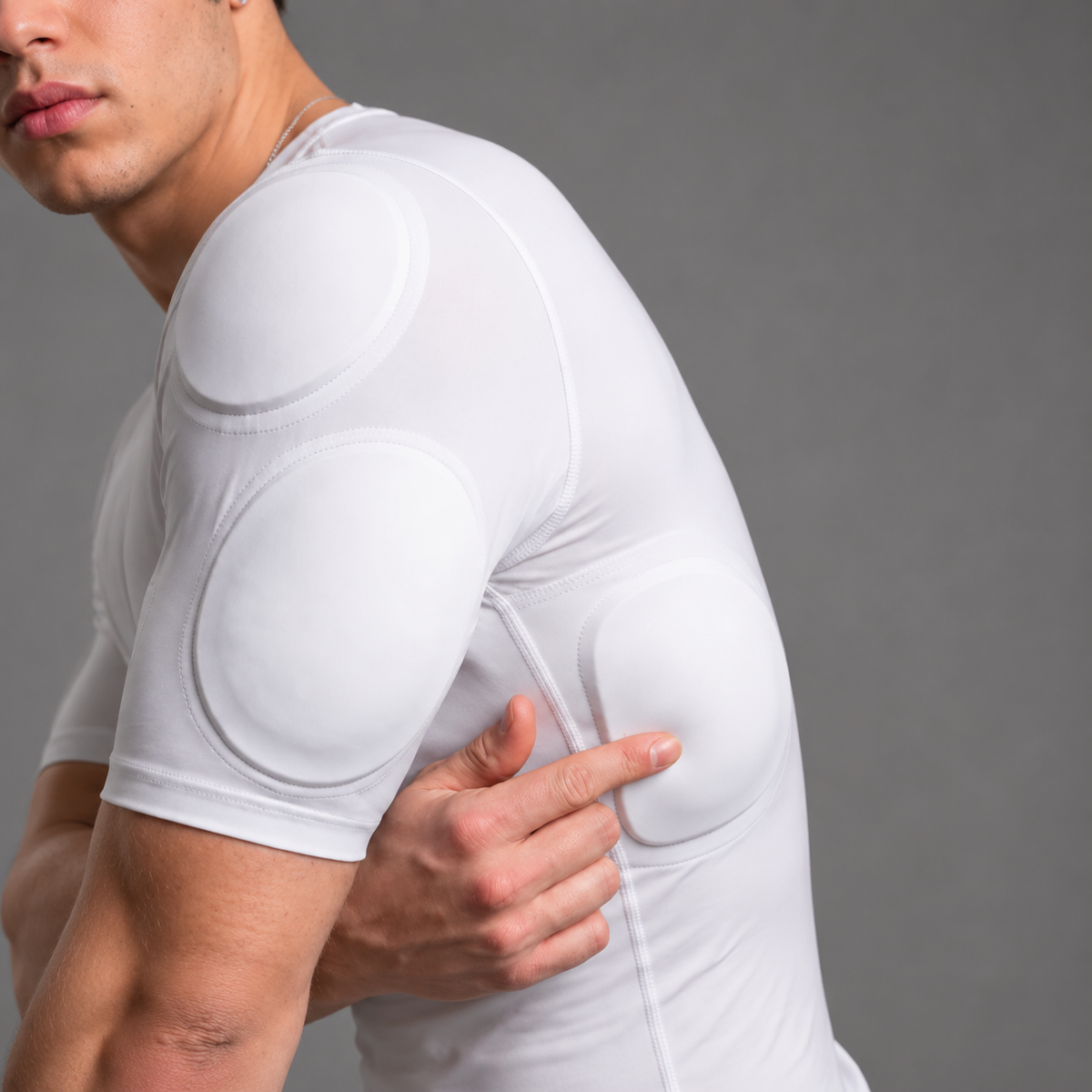 White | VELOR Sculpt Shirt 04